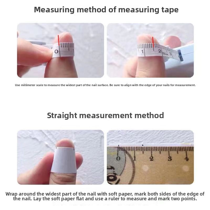 1017-Handmade press on nails fake nails removable