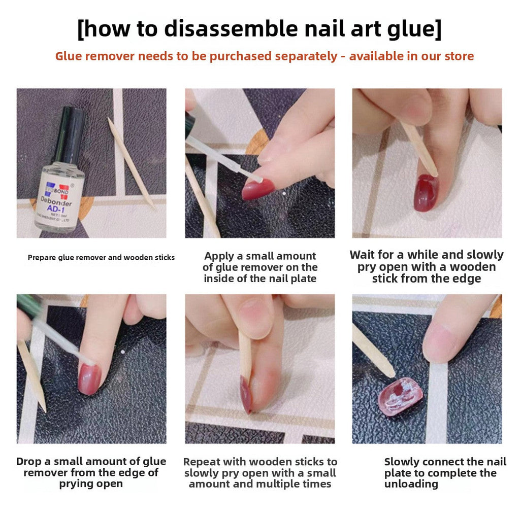 1017-Handmade press on nails fake nails removable