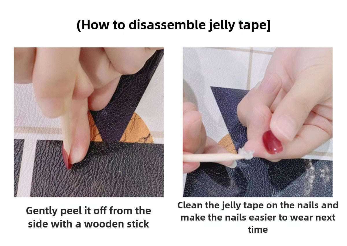 1017-Handmade press on nails fake nails removable